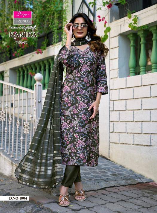 Diya trends kanika vol.1 Kurti wholesale market in Dadar Mumbai